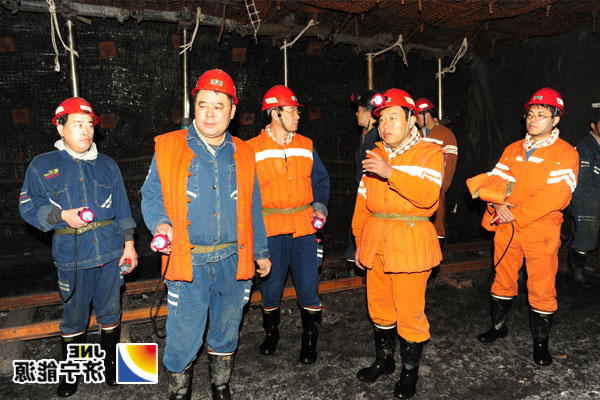乔志猛到安居煤矿调研