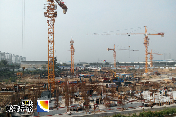 书香园小区建设进度加快