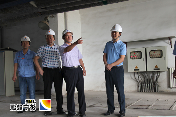 魏忠勋到济矿民生热能检查指导工作