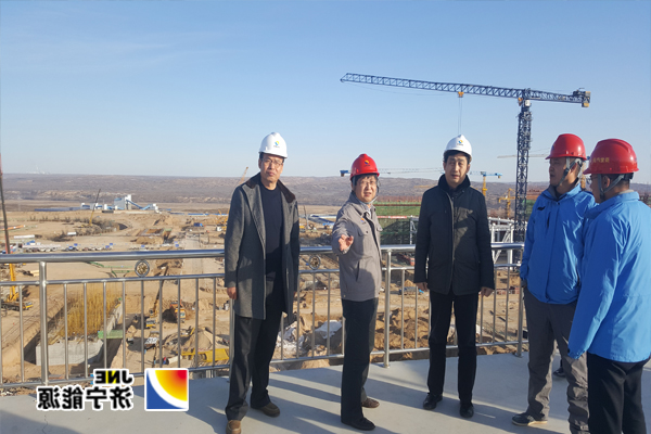 虢洪增董事长到榆横煤电考察调研