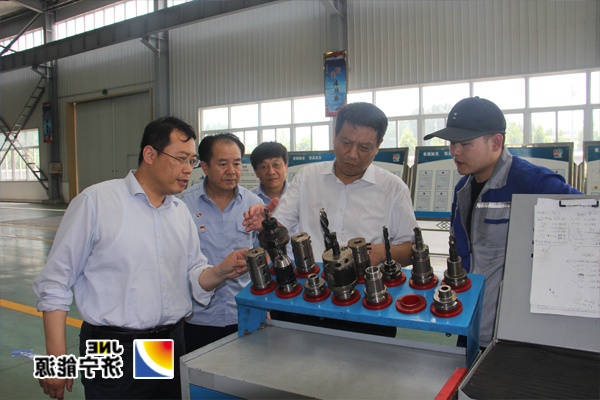 张广宇到盛源公司检查指导工作