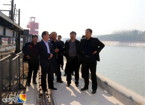 张广宇组织召开物流项目建设现场会