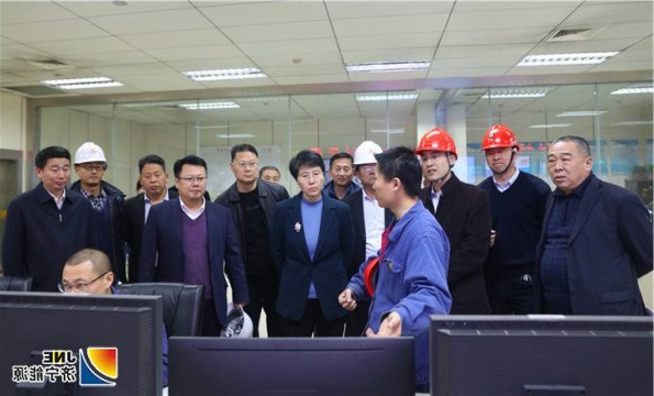 汶上县委书记李志红到阳城煤电调度协调向县城集中供暖工作