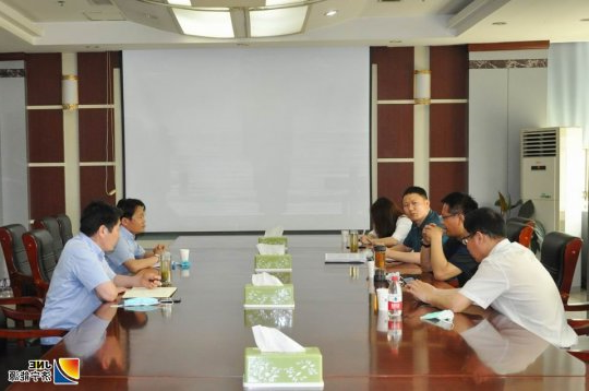 济宁市能源局到花园煤矿突查扬尘治理工作