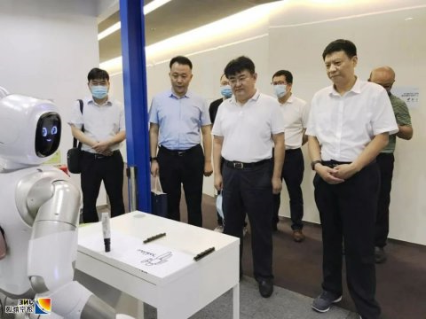 张广宇陪同丰家雷到深圳优必选科技有限公司走访考察