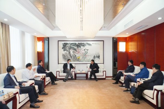 张广宇到华能山东公司座谈交流