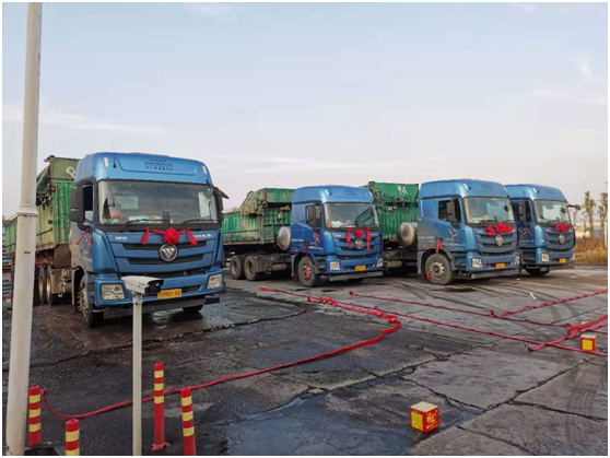 安居煤矿：安居煤矿新能源国六燃气车正式投入运营 正式开启绿色运输新模式（吴中意）.jpg