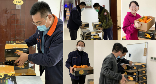 阳城煤电开展“橙”心诚意送温暖活动