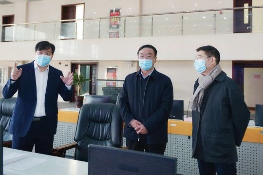 王吉文到安居煤矿督导安全生产和疫情防控工作