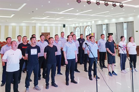 朱家峁煤矿：积极开展文艺汇演排练  喜迎建党一百周年