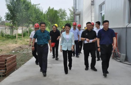 董冰到花园煤矿督导检查高盐水治理工程