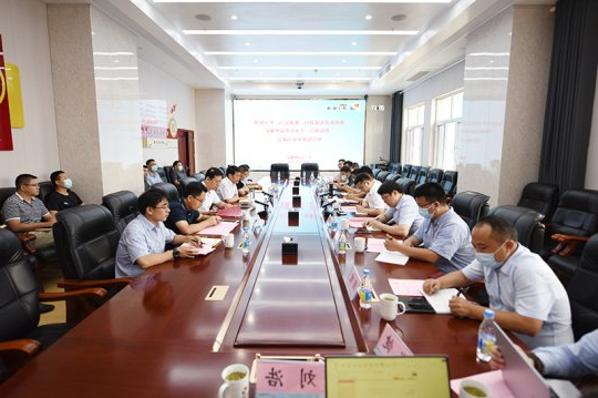 市能源局和华为集团到金桥煤矿指导5G+智能化矿山建设