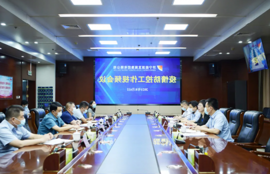 集团公司召开疫情防控工作视频会议