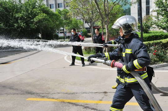 花园煤矿紧绷秋季安全“防火弦”