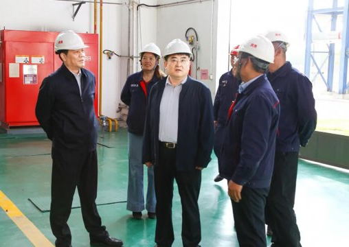 丰家雷到民生热能调研指导工作