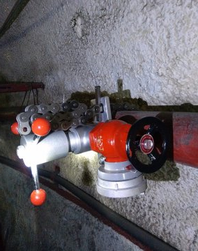 义桥煤矿防火工作再添新装备