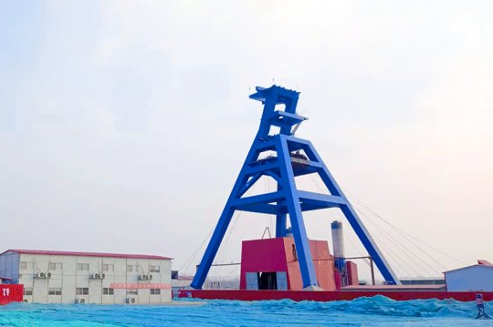 重点项目攻坚丨阳城2号井顺利完成两井筒套壁施工