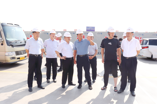 王宏伟到龙拱港调研指导工作