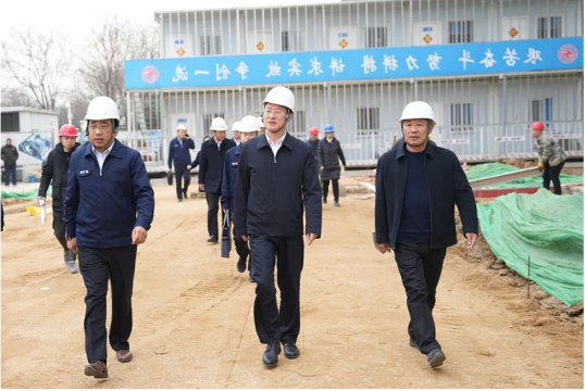 践行一线工作法丨王崇景带队到集团公司挂图作战重点任务现场督导检查