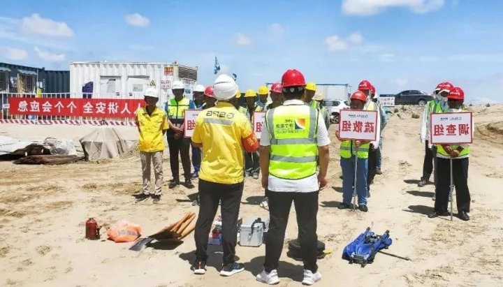 以“演”促防，港建公司开展机械伤害应急演练活动