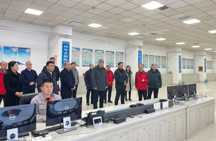 张广宇到济宁中银电化有限公司走访交流