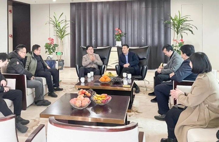 张广宇带队到上海市、徐州市开展商务活动