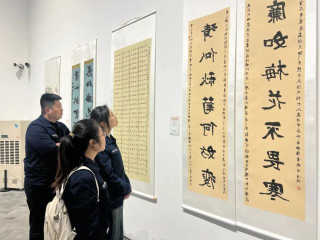 文明实践周⑨丨太平港开展以书画共筑廉洁清风文明实践活动