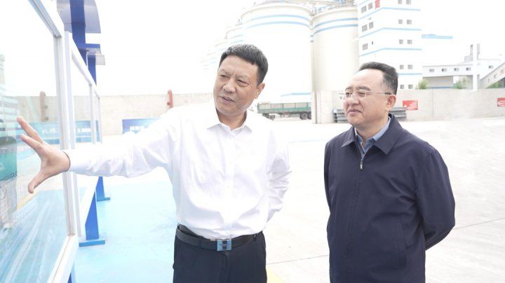 王宏伟到济宁能源集团调研重点项目建设情况