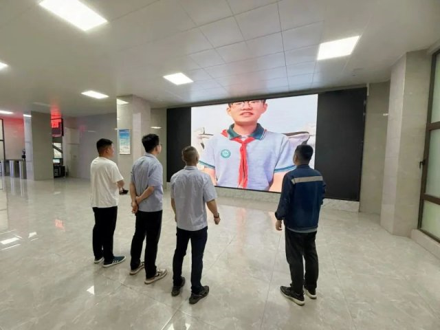 阳城二号井亲情视频循环播，安全嘱托入人心